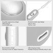 Sleep Instrument,Brain Massage,Headache Focus Attention,Small and Easy to Carry,Improve Deep Sleep (Grey)