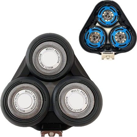 SH50/52 Replacement Whole Heads Compatible with Philips Series 5000 Electric Shavers, Whole Replacement Head Compatible with Norelco Razor Series S5000