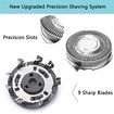 SH50/52 Replacement Whole Heads Compatible with Philips Series 5000 Electric Shavers, Whole Replacement Head Compatible with Norelco Razor Series S5000