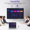 Wireless HDMI Transmitter and Receiver,1080P Wireless HDMI Extender 165FT 30M Range,Plug and Play
