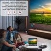 Wireless HDMI Transmitter and Receiver,165ft/50m Wireless HDMI for 4K Decode Input 1080P Output,Plug and Play,Wireless HDMI Transmitter and Receiver