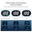 Digital Speedometer GPS HUD Universal All Cars Head Up Display Vehicle Speed Compass MPH KMH Speed Gauge Plug and Play