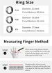 Smart Ring, Activity & Fitness Tracker Ring for Women/Men, Fitness Tracking Smart Ring with Calories and Sleep Monitoring, IP68 Waterproof (Black, 11#)