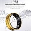 Smart Ring, Activity & Fitness Tracker Ring for Women/Men, Fitness Tracking Smart Ring with Calories and Sleep Monitoring, IP68 Waterproof (Black, 11#)