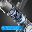 Cordless Vacuum Cleaner, 20KPA Stick Vacuum with LED Display with 40Min Detachable Battery Vacuum Cleaner for Home Hard Floor Car Carpet VC2302-E14820