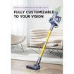 Cordless Vacuum Cleaner 250W 28Kpa, 40 Mins Max Runtime Rechargeable Powerful Suction Handheld Vacuum for Home, Hard Floor, Carpet, Shutters, Pet Hair
