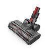 Purple Cordless Vacuum Cleaner, 550W 35Kpa Vacuum Cleaners for Home, Stick Vacuum Cordless with Low Noise, LED Screen, Wall Mount Charging, Rechargeable