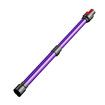 Purple Cordless Vacuum Cleaner, 550W 35Kpa Vacuum Cleaners for Home, Stick Vacuum Cordless with Low Noise, LED Screen, Wall Mount Charging, Rechargeable