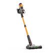 Golden Cordless Vacuum Cleaner, 550W 35Kpa Vacuum Cleaners for Home, Stick Vacuum Cordless with Low Noise, LED Screen, Wall Mount Charging, Rechargeable