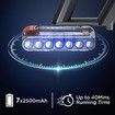 Golden Cordless Vacuum Cleaner, 550W 35Kpa Vacuum Cleaners for Home, Stick Vacuum Cordless with Low Noise, LED Screen, Wall Mount Charging, Rechargeable