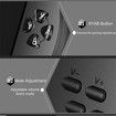 Handheld Game Console,Built-in 1200 Games 4.3In HD Screen Retro Gaming System,Portable Rechargeable Game Console with Dual Joystick,Support TV Output