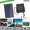 50W DC12V Solar Panel Water Pump Kit with Time Controller Submersible Motor Garden Fountain Decor Pump for Bird Bath
