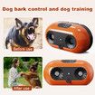 Auto Dog Bark Control Devices with 3 Modes, Ultrasonic Dog Bark Deterrent Devices, Rechargeable Dog Barking Control Devices, for Indoor & Outdoor Use
