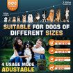 Ultrasonic Dog Bark Deterrent Devices, Rechargeable Dog Barking Control Devices, for Indoor & Outdoor Use (Green)