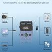 Bluetooth 5.3 Transmitter Receiver for Airplane,Dual Pairing Wireless Adapter with Monitor,3.5mm Aux Works withTV,Car Stereo,Gym,Gaming Consoles