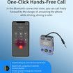 Bluetooth 5.3 Transmitter Receiver for Airplane,Dual Pairing Wireless Adapter with Monitor,3.5mm Aux Works withTV,Car Stereo,Gym,Gaming Consoles
