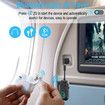 2-in-1 Airplane Bluetooth Adapter for Headphone 3.5MM to Bluetooth 5.3 Transmitter for TV, Airplane,Home Stereo,Speakers,Headphone,Car