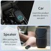 2-in-1 Airplane Bluetooth Adapter for Headphone 3.5MM to Bluetooth 5.3 Transmitter for TV, Airplane,Home Stereo,Speakers,Headphone,Car