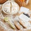 Banneton Basket,9 Inch Banneton Bread Proofing Baskets Sourdough Bread Baking Supplies Kit Proofing Basket Round Proofing Bowls Handmade Rattan Baskets