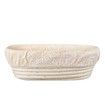 Banneton Bread Proofing Basket Banneton Basket Set Sourdough Proofing Basket Round Proofing Bowls Handmade Rattan Baskets and Liners (Oval 10inch set of 2)