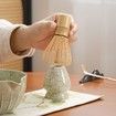 Japanese Matcha Ceremony Accessory,Matcha Whisk,Traditional Scoop (Chashaku),The Perfect Set to Prepare a Traditional Cup of Matcha Type B