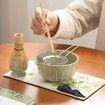 Japanese Matcha Ceremony Accessory,Matcha Whisk,Traditional Scoop (Chashaku),The Perfect Set to Prepare a Traditional Cup of Matcha Type B