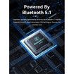 Bluetooth 5.1 Aux Adapter Receiver and Transmitter Rechargeable for Airpods Headphones Speaker, 3.5mm Aux Audio Jack Adapter