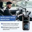 Bluetooth 5.4 Audio Transmitter Receiver, 4 in 1 Wireless Transmitter Adapter, Low Latency, HD Screen, TF Card Aux Adapter for Airplane, Car, Laptop, Radio