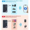 Bluetooth AUX Adapter for Car, Bluetooth Transmitter Receiver, Bluetooth Transmitter for TV, Airplane, Headphones, Bluetooth Receiver