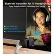 Bluetooth AUX Adapter for Car, Bluetooth Transmitter Receiver, Bluetooth Transmitter for TV, Airplane, Headphones, Bluetooth Receiver