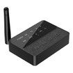 Bluetooth 5.3 Transmitter Receiver, aptX Low Latency HD Bluetooth Receiver for Home Stereo, Bluetooth Wireless Audio Adapter for 2 Headphones