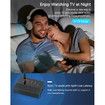 Bluetooth 5.3 Transmitter Receiver, aptX Low Latency HD Bluetooth Receiver for Home Stereo, Bluetooth Wireless Audio Adapter for 2 Headphones