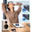 5.3 Bluetooth Receiver for Home Stereo, Bluetooth to RCA Adapter for Stereo Receivers AUX Bluetooth Adapter, NFC Enabled Bluetooth RCA Audio Adapter
