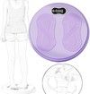 Twist Waist Disc Board Body Building Fitness Slim Trainer Plate Abdomen Twister Women Gear Waist Waist Exercise Color Purple