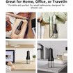 Portable Water Flosser for Teeth Cleaning, 5 Jet Tips, 4 Cleaning Modes, 1500mAh Rechargeable Battery, 260ml Water Tank, IPX7 for Braces, White