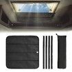 41x41cm RV Sunshade Skylight Ventilation Window Shade Velcro Attachment
