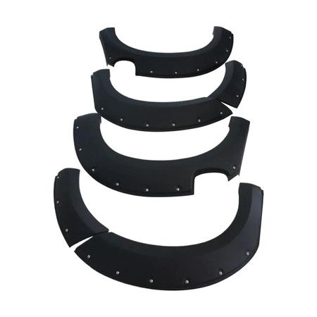 Wrinkle Fender Flares Wheel Arch to suit Nissan Navara D23 NP300 2014-2020