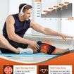 Red Light Knee Brace Vibration Knee Massage with 3-Level Massage Wireless Rechargeable Controller Near Infrared Heated Device for Knee Elbow Shoulder