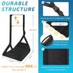 Foot Hammock for Plane Travel with Detachable Hardboard Portable Footrest for Air Travel Essentials Long Flight