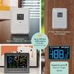 Weather Station WiFi Wireless Weather Station Wind Speed Wind Direction Rainfall Temperature and Humidity Weather Forecasting