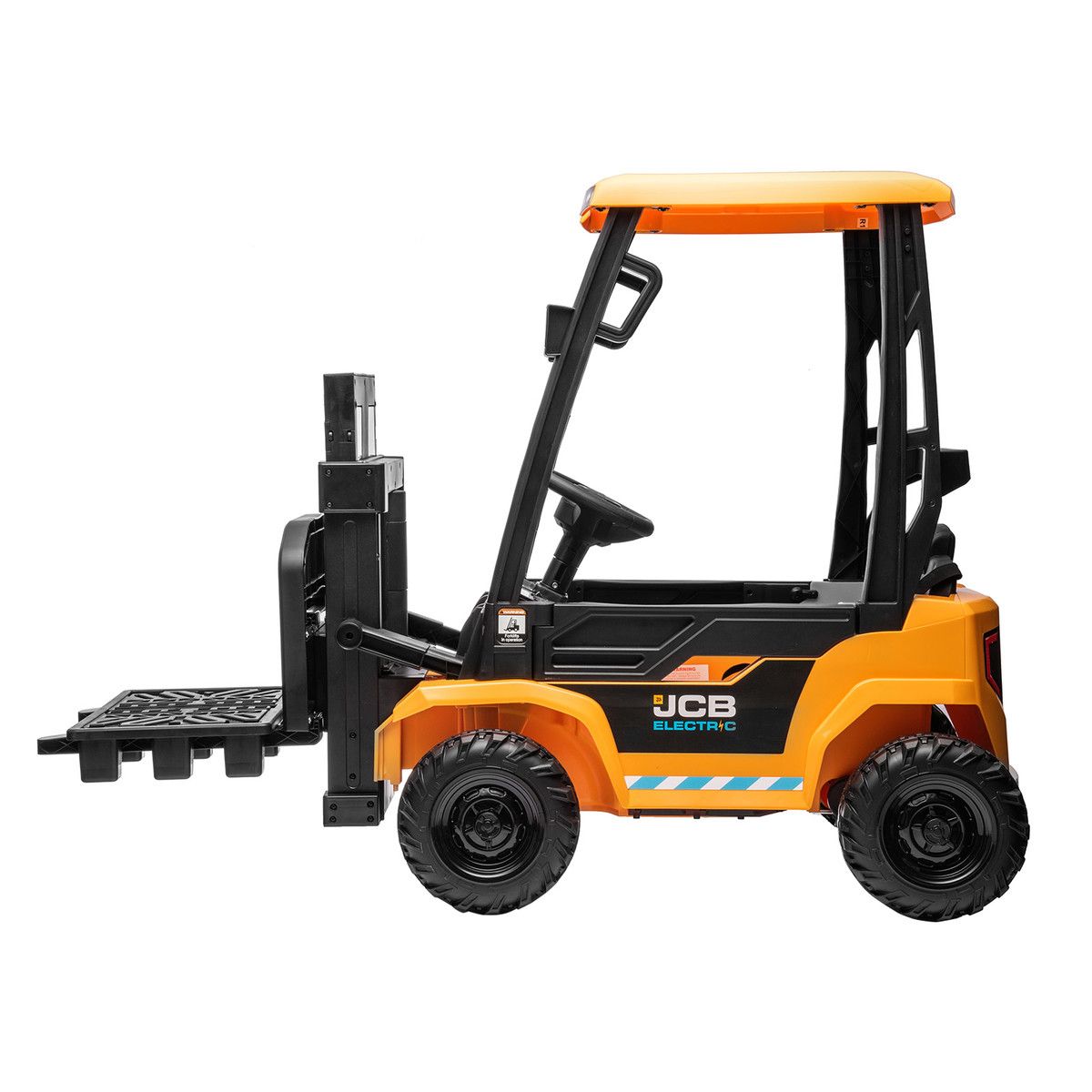 Kids Forklift Truck Toy Electric RC Ride-on Car Parental Remote Control Lift Loader 12V Jcb Licensed