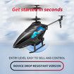 Remote Control Helicopter 2.4G Dual Camera 4K HD Aerial Photography RC Helicopter RTF for Beginner Color Red
