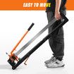 Manual Tile Cutter Tool Porcelain Ceramic Hand Cutting Machine Slicer Equipment with All Steel Frame Alloy Cutter Wheel Infrared Guide 15 to 800mm