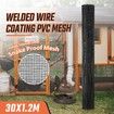 Hardware Cloth Wire Mesh Galvanised Welded Fence Chicken Coop Netting Rabbit Cage Guard Barrier Enclosure Snake Vermin Rat Proof Fencing 30mx1.2m