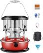 Kerosene Heater Oil Heater for Winter Heating Indoor Oil Heater Kerosene Space Heater 4.5L Capacity Kerosene Stove for Patio, Fishing(red)
