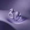 Ear Plugs,Ultra Comfy Reusable Noise Reducing Earplugs,Flexible Hearing Protection,Customizable Fit,24dB (SNR) Noise Reduction Purple
