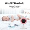 Baby Monitor Wireless 3 5 inch 480p Camera zoom Lullaby Feeding Reminders Temperature Monitoring sound detection Night Vision 2 Way Intercom RGB Full Color