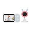 Baby Monitor Wireless 3 5 inch 480p Camera zoom Lullaby Feeding Reminders Temperature Monitoring sound detection Night Vision 2 Way Intercom RGB Full Color
