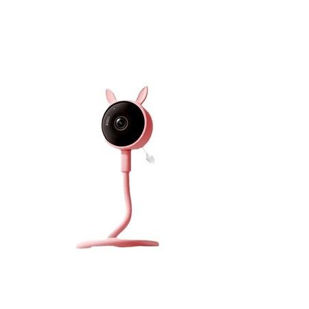 1080P WIFI Nursery Cam Monitor with TUYA App Camera Two Way Audio Voice Remote Night Vision Temperature Check Audio Alerts Long Lasting Battery