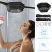 Ice Shower Rapid Cooling Portable Ice Bath Barrel  Silicone Foldable Ice Bath Chiller For Athletes Relax Bathroom Accessories Color Black